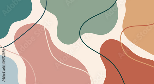 Modern Vibrant Wave Pattern Design