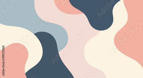 A Cascading Waterfall of Bold Pigments: Redefining Movement Through Static Digital Abstract Art