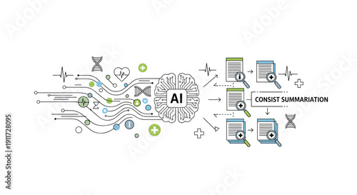 Intelligent artificial neural network processing data and conducting summarization for advanced technological applications and machine learning concepts.