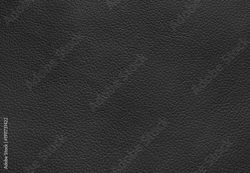 Wallpaper Mural Genuine black natural leather texture background. Torontodigital.ca