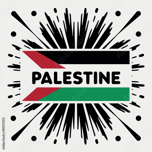 A fist holding a Palestinian key symbolizing 