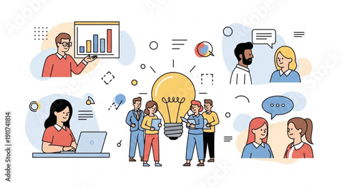 Abstract Flowing Curves Background in Warm Orange and Yellow Gradients, Evoking Smooth Motion and Creative Artistic Expression