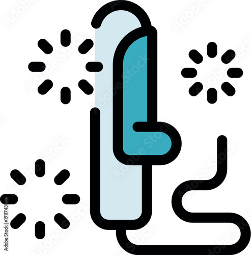 Ipl laser device emitting light pulses for effective hair removal, offering a painless and long lasting solution for smooth skin