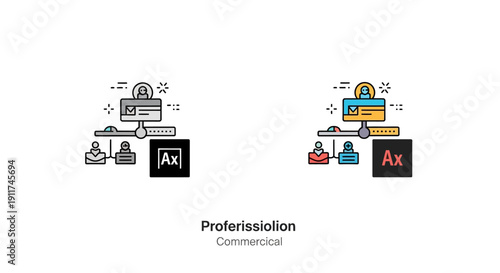 Professional Network Structure Icon