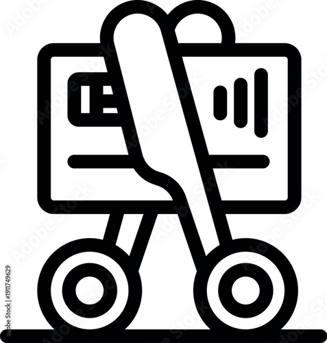 Scissors are cutting a credit card, symbolizing cutting expenses, managing debt, and tackling financial challenges