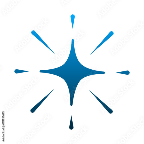 Star icon design template