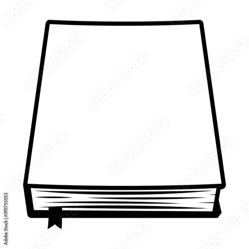 Book vector icon. notebook illustration sign. documents symbol or logo.