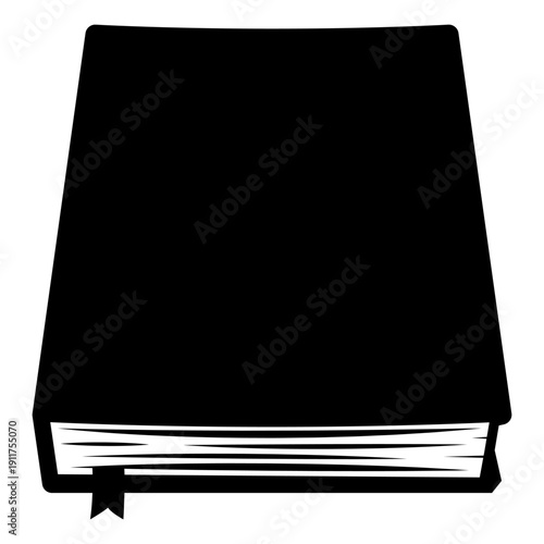 Book vector icon. notebook illustration sign. documents symbol or logo.