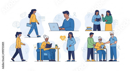 Steaming Coffee Cup Icon - Warm Morning Beverage and Cafe Drink Culture Design Element