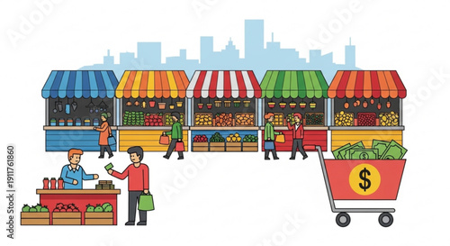 Excellent Customer Service and Online Support Concept with Diverse Team and Helpline Icons, Ensuring User Satisfaction and Assistance