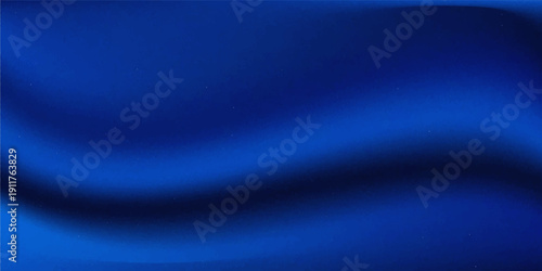 Abstract vector background luxury blue cloth or liquid wave or wavy folds of grunge silk texture satin velvet material, luxurious background or elegant wallpaper