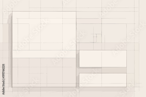 Invisible Brand Alignment Systems and Design Grid Framework illustration