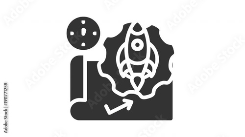 Animated project icon
