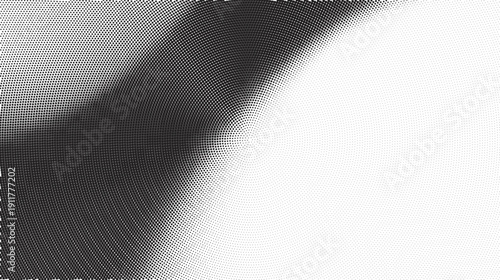 Abstract black and white metallic texture background with brushed steel surface and soft spotlight reflection