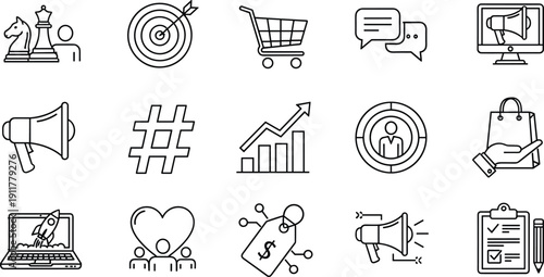 Insurance protection icons set, home, travel, car, health, life, accident, family safety, emergency support, risk management, flat line vector illustration for business, web, app design