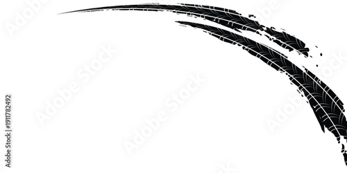 Tire tread marks, wheel textures, tire marks - car racing, motocross, drift, rally, off-road and others.