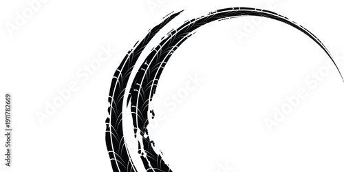 Tire tread marks, wheel textures, tire marks - car racing, motocross, drift, rally, off-road and others.