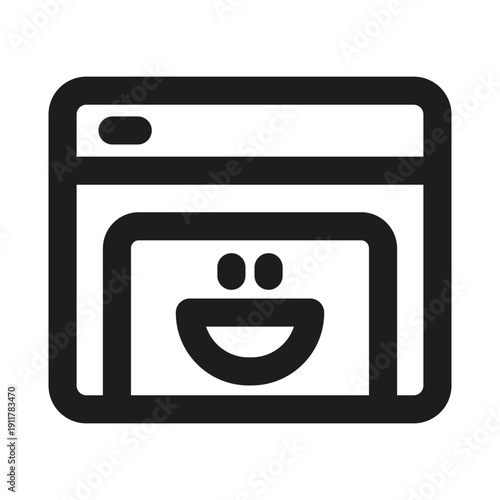 Dishwasher Professional Modern Line Icon. Minimal kitchen appliance cleaning utensil meal outline design