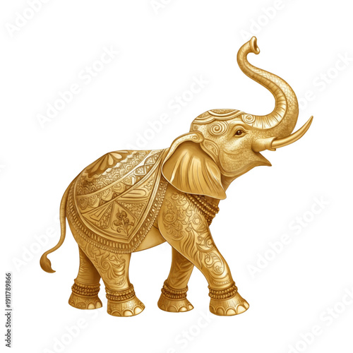 Golden elephant