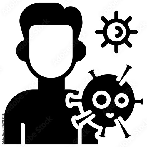 Autoimmune Disease glyph icon