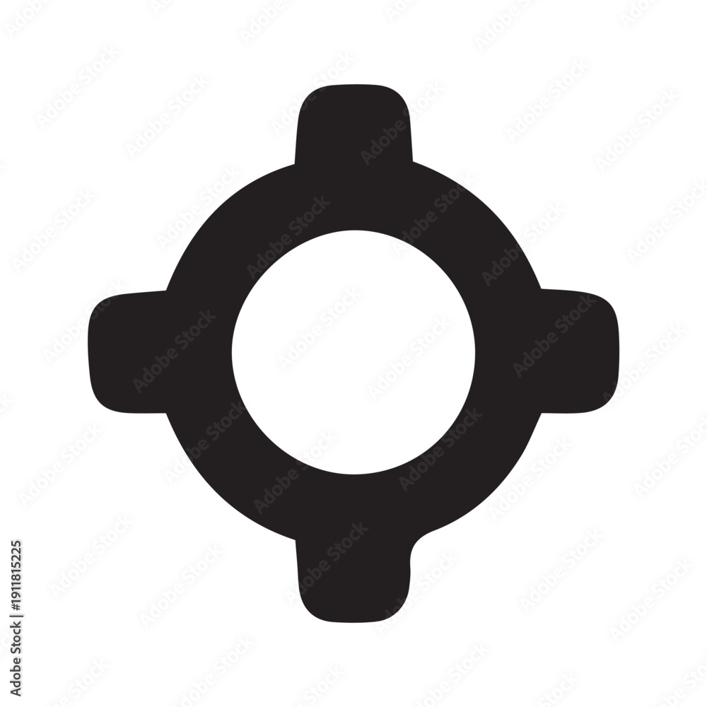 Fototapeta premium gear wheel vector