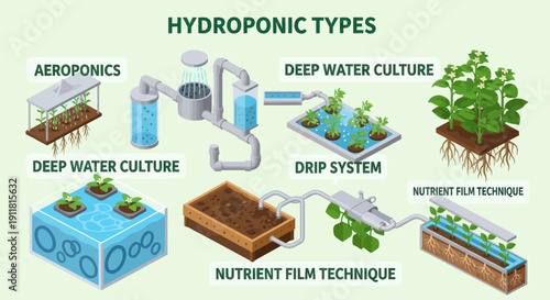 Hydroponic Systems for Soilless Plant Growth.