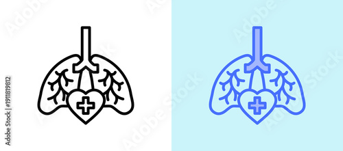 Respiratory Care whitegreen icon