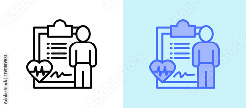 Health Screening whitegreen icon