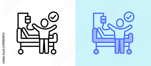 Patient Recovery whitegreen icon
