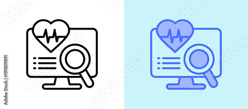 Health Monitoring whitegreen icon