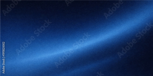 A dark blue abstract background features a glowing digital wave design with light blue energy lines and motion rays forming a creative pattern for a modern wallpaper backdrop