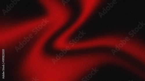 Fotografie Abstract dark red liquid wave background with grainy texture.