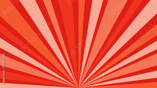 Red pop radial line background material