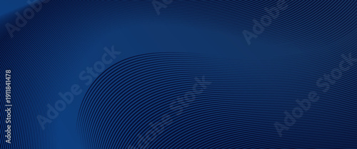 Luxury background design with diagonal abstract blue   line pattern in dark color. Vector horizontal template for business banner, premium invitation, voucher, prestigious gift certificate.