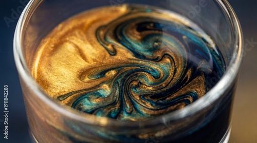 A mesmerizing swirl of shim...