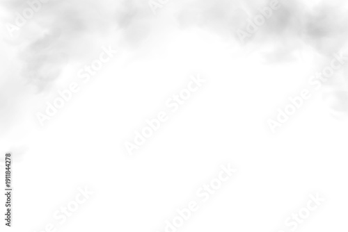 Light Haze Fog Layer with Natural Smoke Texture PNG.