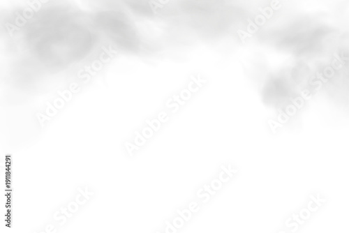 Soft Fire Smoke or Mist Atmospheric Element PNG.