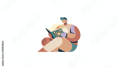 Focused Professional Acquiring Crucial Knowledge for Strategic Business Development