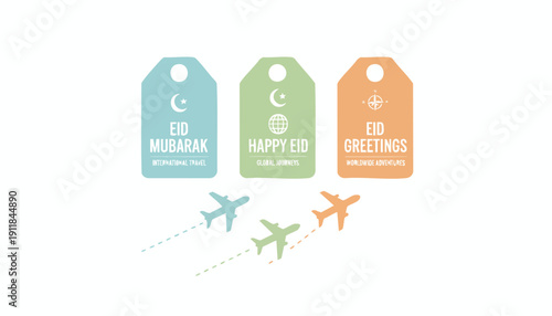 Global Market Expansion and Diversity Tags for International Travel During Eid Holiday Corporate Marketing Campaigns