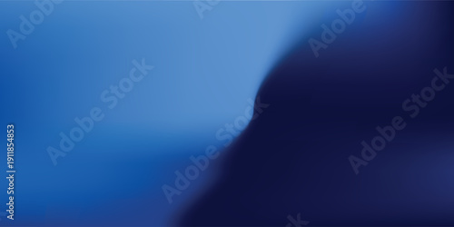 mesh,Gradient blue abstract background with a soft curve and smooth lighting.design,modern