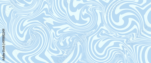 Abstract background seamless pattern with colorful waves. Trendy vector illustration in retro psychedelic style