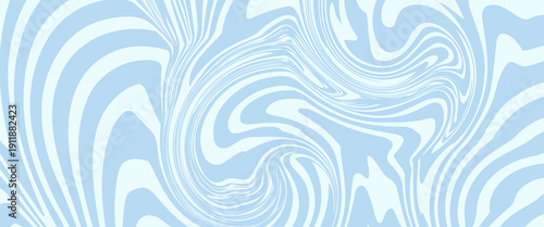 Abstract background seamless pattern with colorful waves. Trendy vector illustration in retro psychedelic style