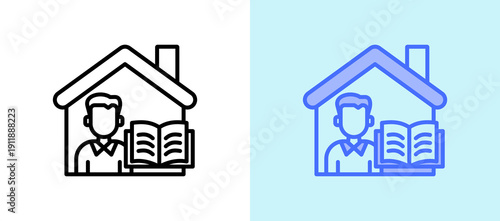 Homework Responsibility whitegreen icon