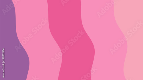 Wavy pattern of pink and purple hues in a vibrant abstract design