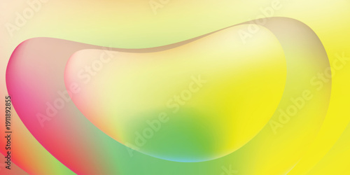 Vibrant colorful fluid gradient background – abstract liquid shapes, modern neon pastel design for web, app, poster, social media banner template