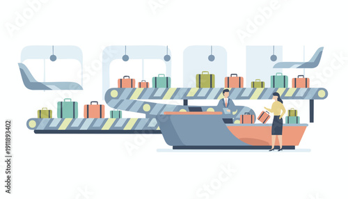 Streamlining Global Operations: Efficient Airport Check-In and Logistics Management