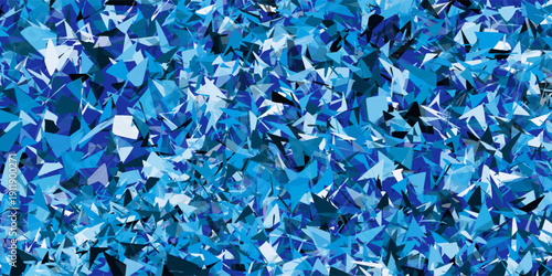 Light blue, green vector pattern with polygonal shapes. Triangle shapes with colorful gradient in abstract style. Template for commercials. vector eps10