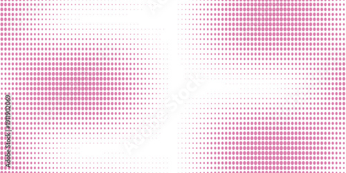 white polka dots pattern over hot pink useful as a background good effect