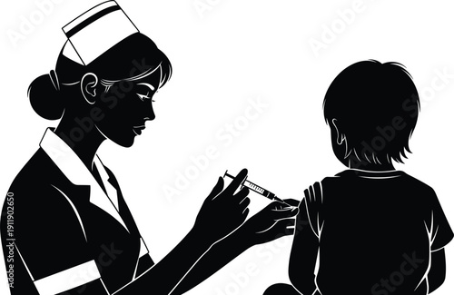 Vector black silhouette of a lush potted plant with small leaves, isolated botanical houseplant icon for interior home decor, gardening, and nature graphics