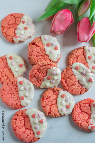 Wallpaper Mural Red velvet or brownie cookies  Torontodigital.ca